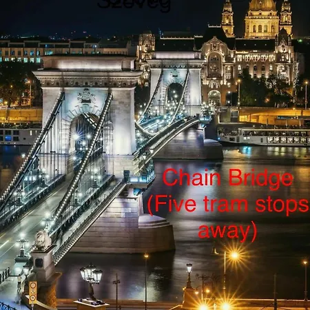 Appartement With View And Balcony Boedapest